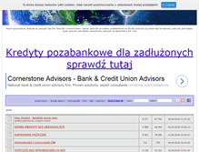 Tablet Screenshot of forumnajlepszekredyty.iq24.pl