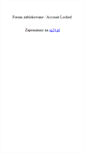 Mobile Screenshot of forum-credic-agricole.iq24.pl